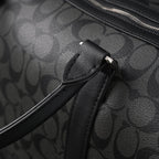 coach-metropolitan-duffel-bag-in-signature-black-canvas Handle