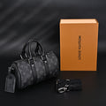 louis-vuitton-keepall-bandouliere-50-monogram-eclipse-canvas Handle
