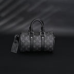 louis-vuitton-keepall-bandouliere-50-monogram-eclipse-canvas Handle