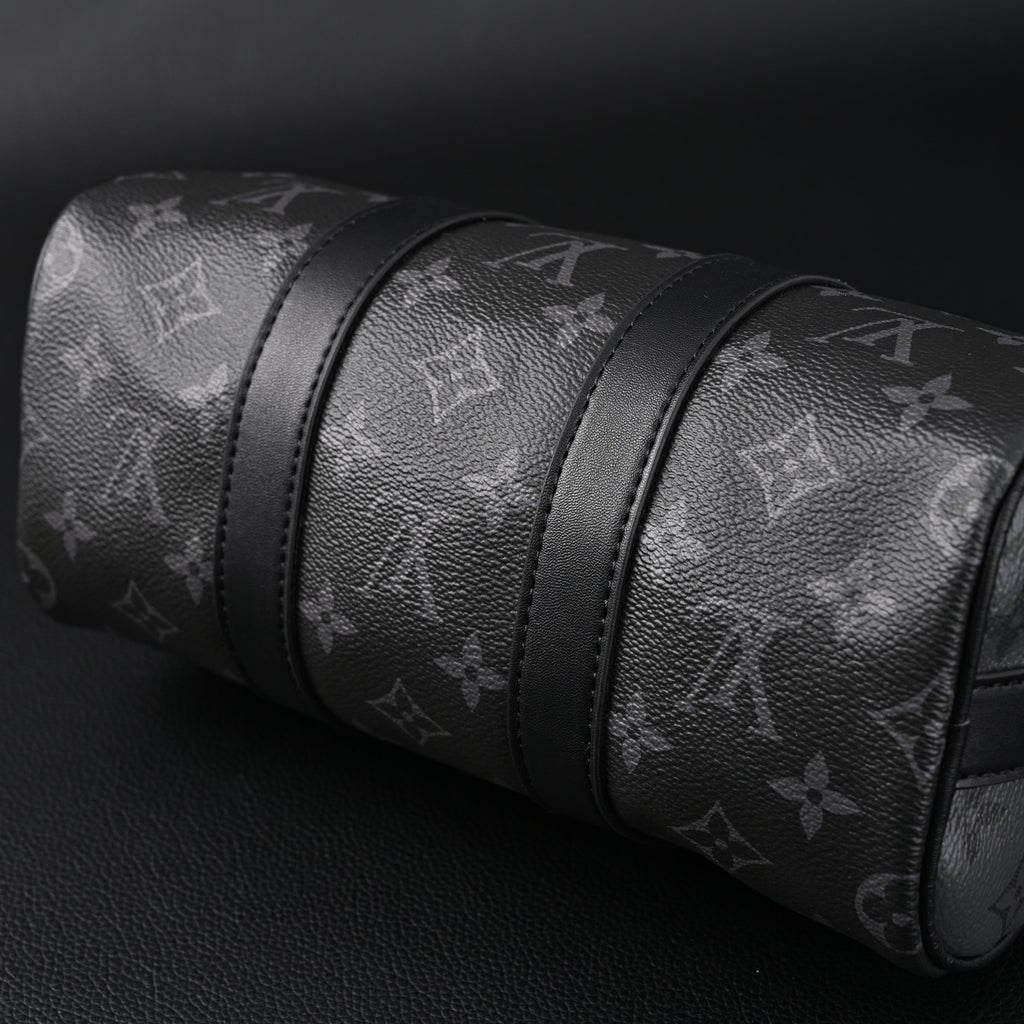 louis-vuitton-keepall-bandouliere-50-monogram-eclipse-canvas Handle