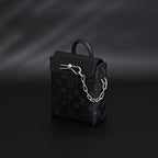 louis-vuitton-soft-trunk-messenger-monogram-eclipse-canvas-with-silver-chain Crossbody