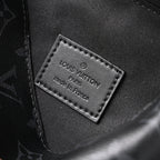 louis-vuitton-soft-trunk-messenger-monogram-eclipse-canvas-with-silver-chain Crossbody
