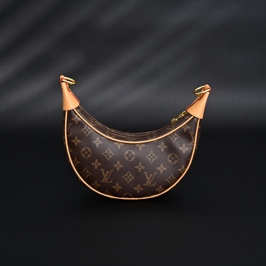 louis-vuitton-loop-bag-monogram-canvas-with-gold-chain Crossbody