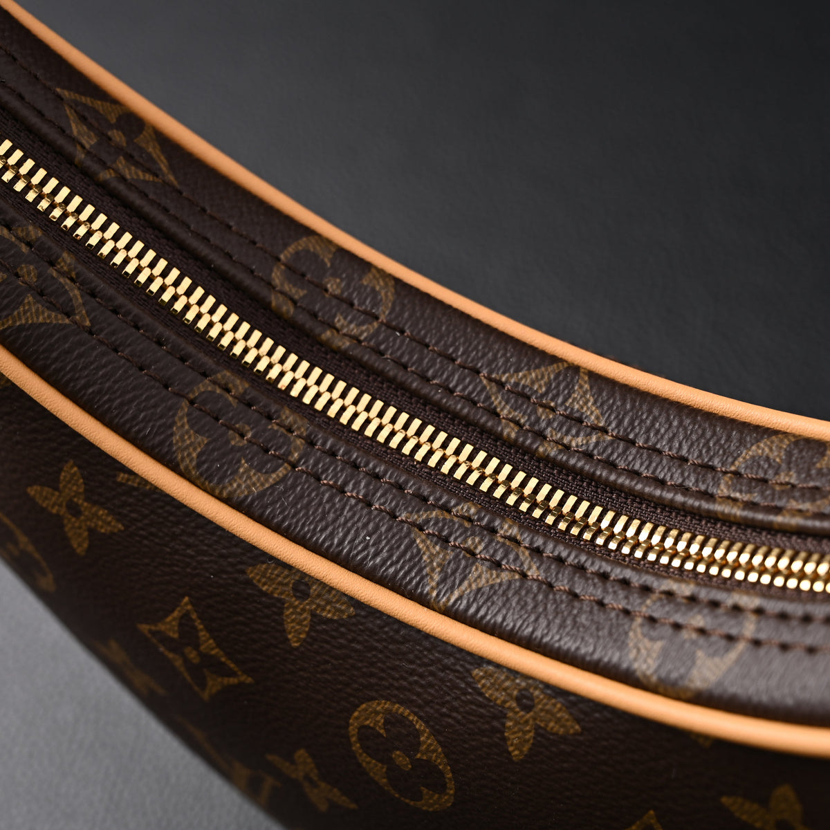 louis-vuitton-loop-bag-monogram-canvas-with-gold-chain Crossbody