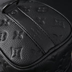 louis-vuitton-keepall-bandouliere-50-monogram-shadow-black-leather Handle