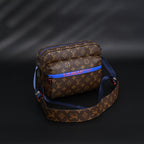 louis-vuitton-trio-messenger-bag-monogram-canvas-with-blue-strap Crossbody