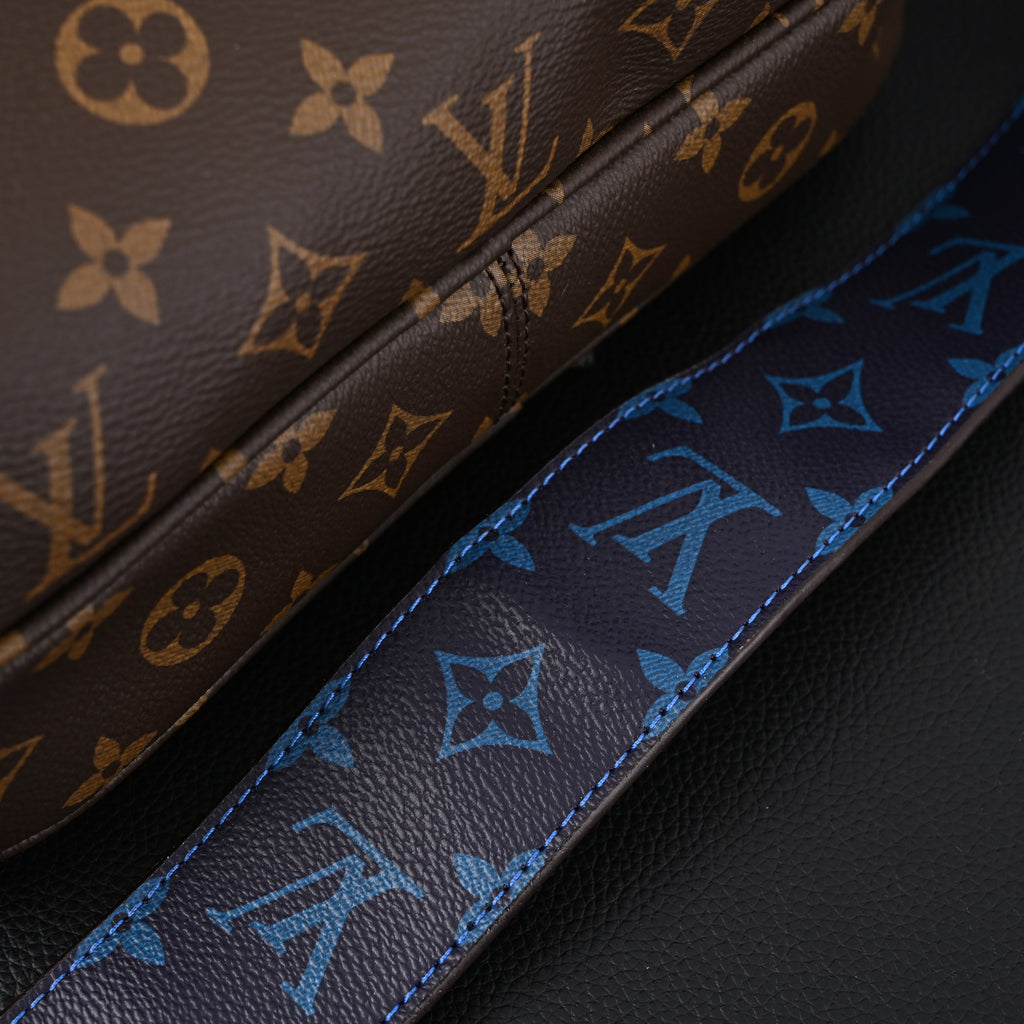louis-vuitton-trio-messenger-bag-monogram-canvas-with-blue-strap Crossbody
