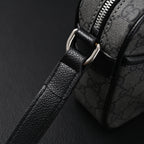 gucci-ophidia-gg-supreme-belt-bag-black-grey-monogram Shoulder