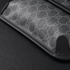 gucci-ophidia-gg-supreme-belt-bag-black-grey-with-web-strap Shoulder