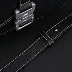 dior-saddle-crossbody-bag-black-grained-calfskin-with-silver-tone-hardware Crossbody