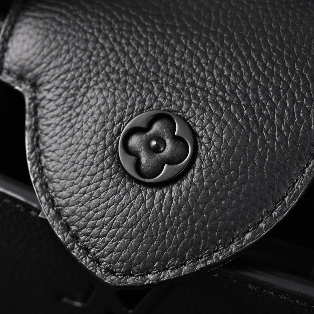 louis-vuitton-black-grain-leather-mini-top-handle-bag-with-chain-strap Handle