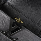 louis-vuitton-black-grain-leather-mini-top-handle-bag-with-chain-strap Handle