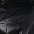 chanel-19-flap-bag-black-quilted-lambskin-with-gold-ruthenium-hardware Shoulder