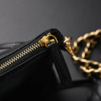 chanel-19-flap-bag-black-quilted-lambskin-with-gold-ruthenium-hardware Shoulder
