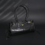 prada-cleo-black-patent-leather-shoulder-bag-with-gold-hardware Shoulder