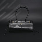 prada-cleo-black-patent-leather-shoulder-bag-with-gold-hardware Shoulder