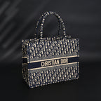 christian-dior-large-book-tote-blue-oblique-embroidery-1 Tote