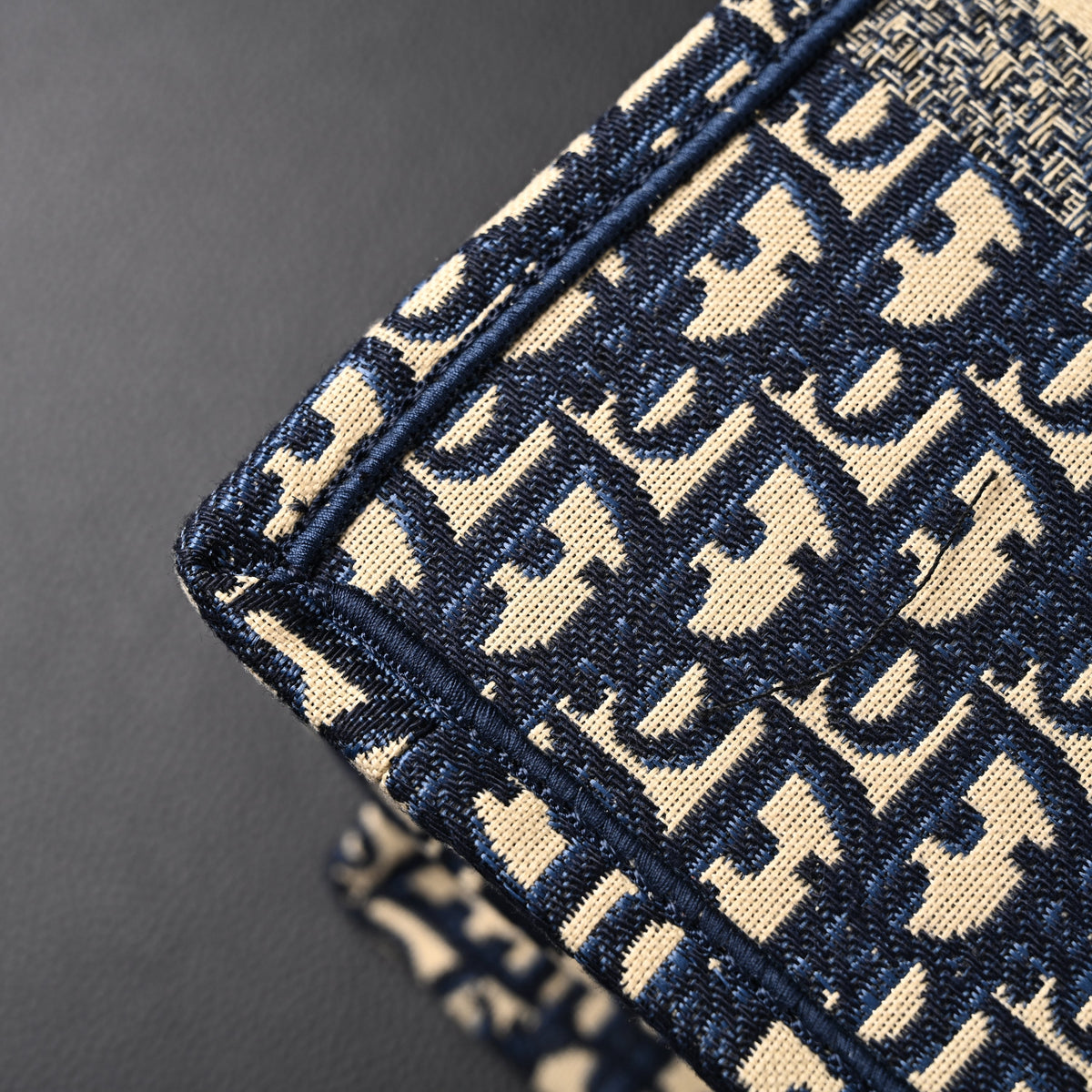 christian-dior-large-book-tote-blue-oblique-embroidery-1 Tote
