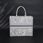 christian-dior-large-book-tote-toile-de-jouy-embroidery Tote