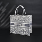 christian-dior-large-book-tote-toile-de-jouy-embroidery Tote