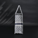 christian-dior-large-book-tote-grey-oblique-embroidery Tote