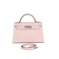 mauve-pale-crocodile-mini-kelly Handle