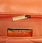 chanel-19-flap-bag-orange Crossbody