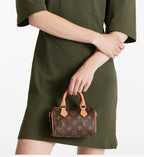 louis-vuitton-monogram-nano-speedy-bag Handle
