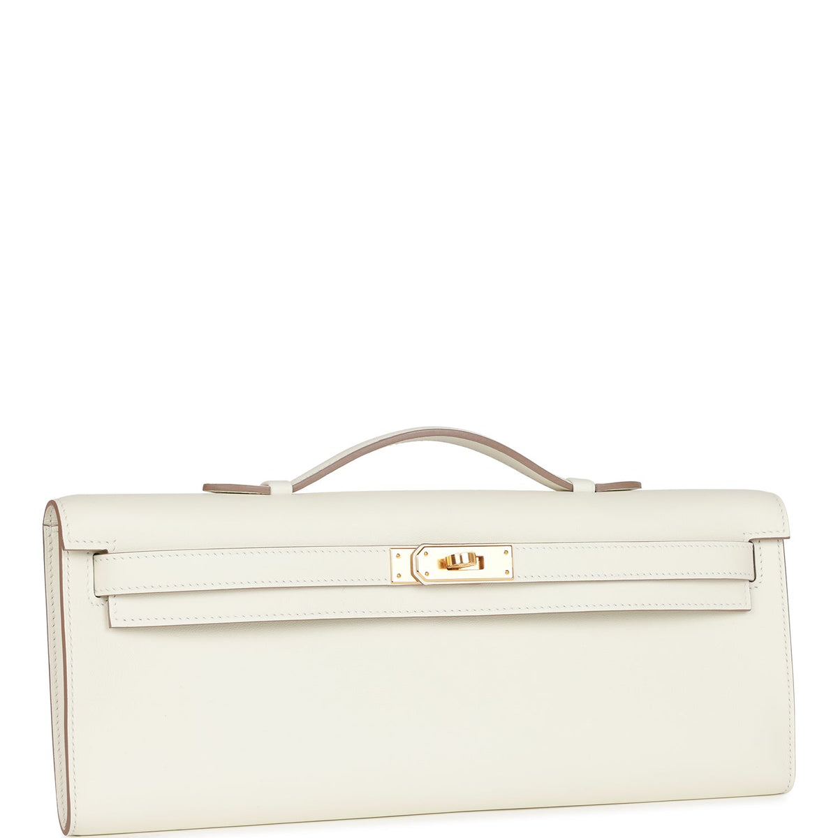 hermes-kelly-cut-mushroom-swift-gold-hardware Handle