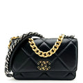 copy-chanel-19-medium-flap-bag-black Shoulder