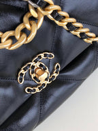 chanel-19-large-flap-bag-black Crossbody