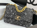 chanel-19-small-black-and-white-orea-tweed Shoulder