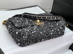 chanel-19-small-black-and-white-orea-tweed Shoulder