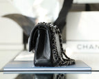chanel-timeless-classic-flap-bag-silver-hardware Shoulder