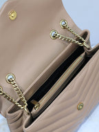 ysl-loulou-small-bag-beige-brown Crossbody