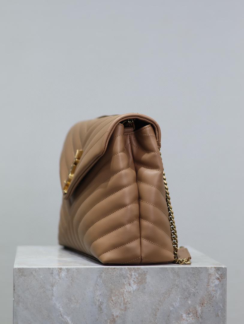 ysl-loulou-small-bag-beige-brown Crossbody