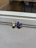 VCA LUCKY SPRING BUTTERFLY OPEN-FACE RINGS