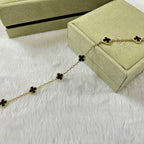 VCA CLOVER 6 MOTIF ONYXS BRACELET