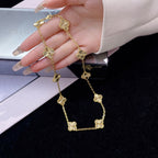 VCA CLOVER 10 MOTIFS LASER NECKLACE
