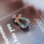 FRED FORCE LARGE HORSESHOE CLASP METAL BRACELET