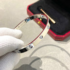 CARTIER LOVE BRACELET 6.1MM 10 DIAMONDS