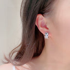 CARTIER PANTHERE EARRINGS DIAMONDS