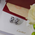 CARTIER PANTHERE EARRINGS DIAMONDS