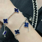 VCA CLOVER 5 MOTIF PIETERSITE BRACELET COLLECTION