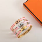 HERMES HM KELLY PINK BRACELET