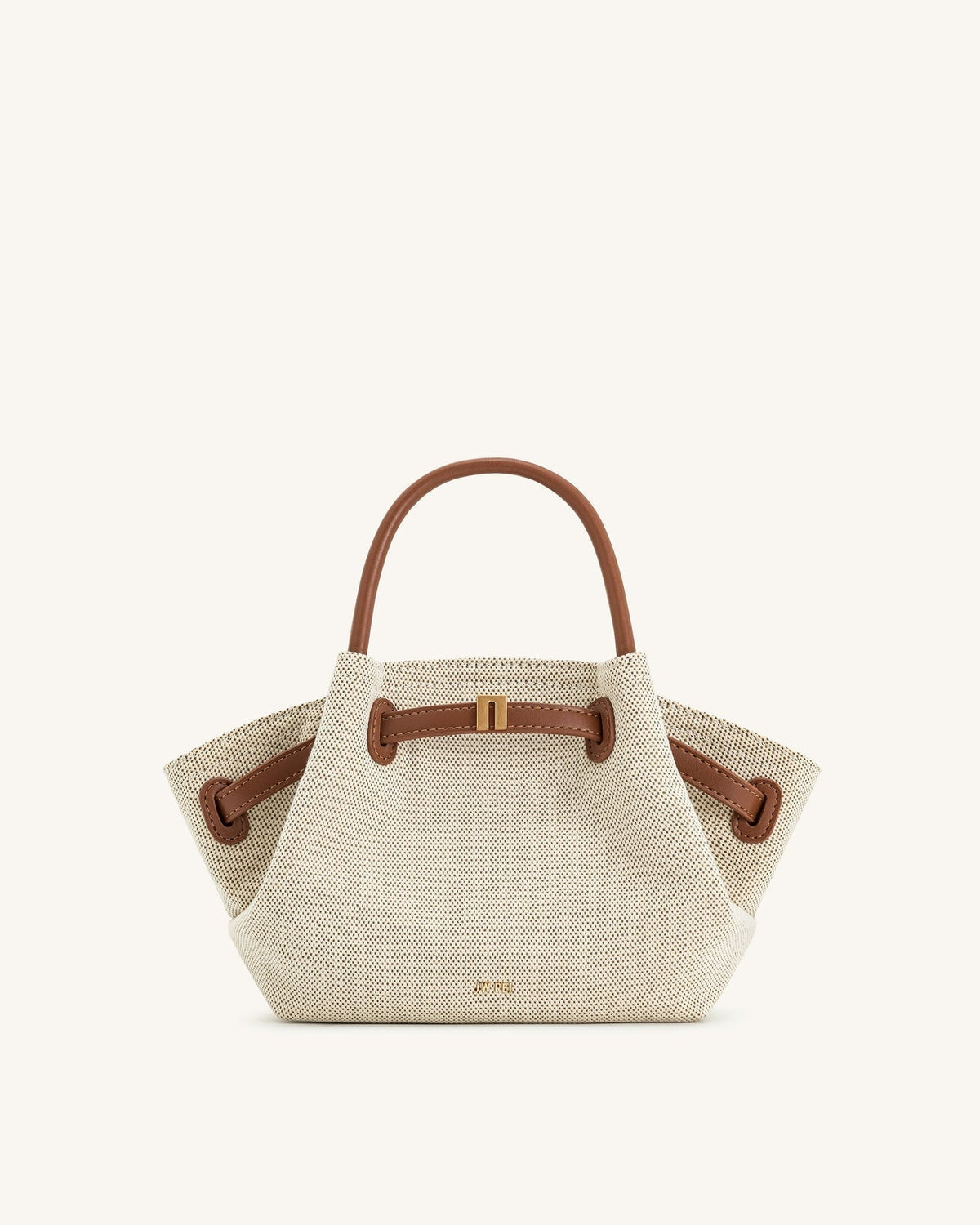 hana-mini-tote-bag-brown-canvas Tote