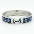 HERMES H BRACELET BLACK MULTICOLOR