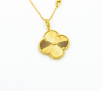 VCA CLOVER 25MM PEDANT NECKLACE GOLD