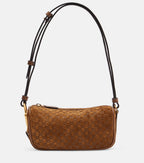 gucci-half-horsebit-suede-shoulder-bag Shoulder