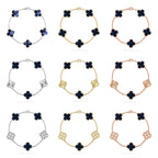 VCA CLOVER 5 MOTIF PIETERSITE BRACELET COLLECTION